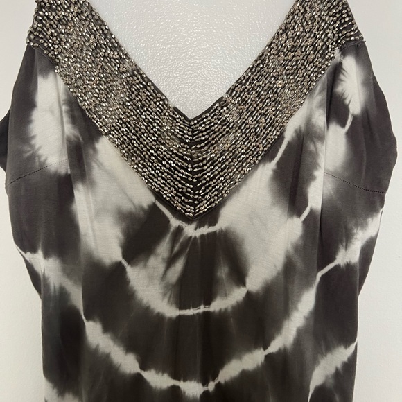 Tye Die Maxi Dress with embellishments - Picture 2 of 4